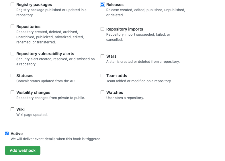 webhook setup part 2