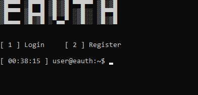 Eauth python application example SDK