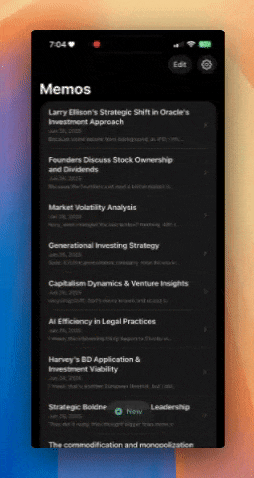 Swift Scribe Demo - AI Speech-to-Text Transcription iOS