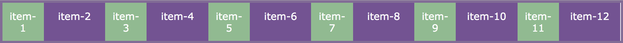 grid-template-columns: repeat(6, 1fr 2fr); /* repeate 2 columns 6 times = create 12 columns of different width */ grid-template-columns: repeat(6, 1fr 2fr); /* repeate 2 columns 6 times = create 12 columns of different width */