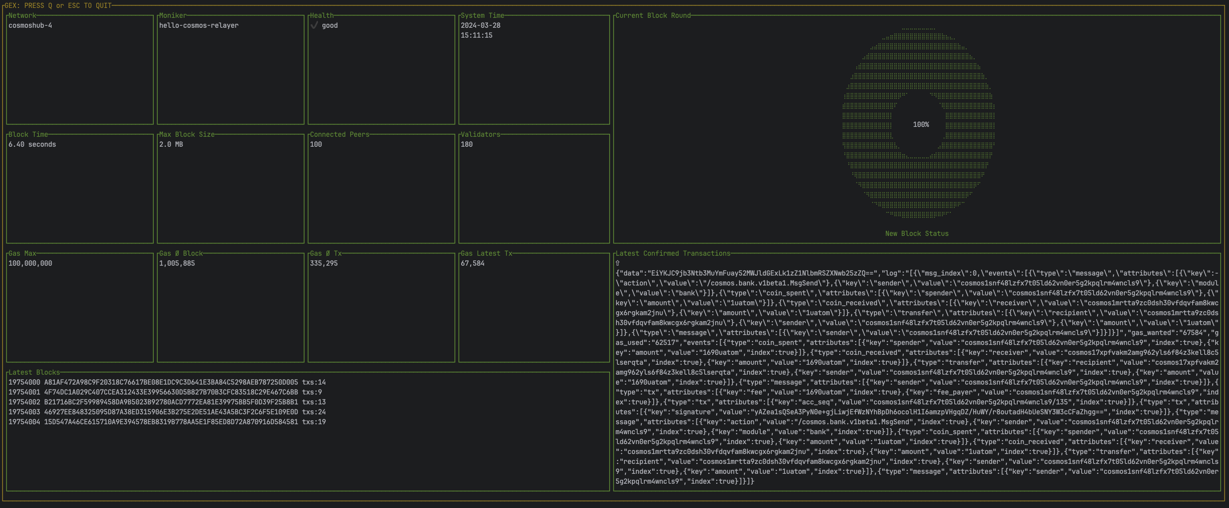Screenshot Application Terminal Screenshot
