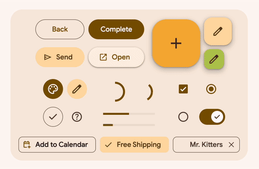 Material web components A collection of Material web components