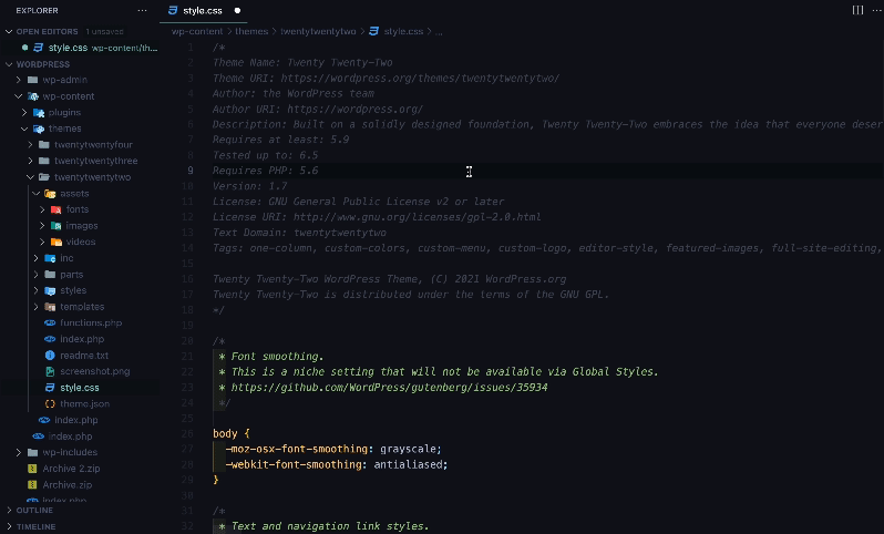 Minify and Save as New File through context menu