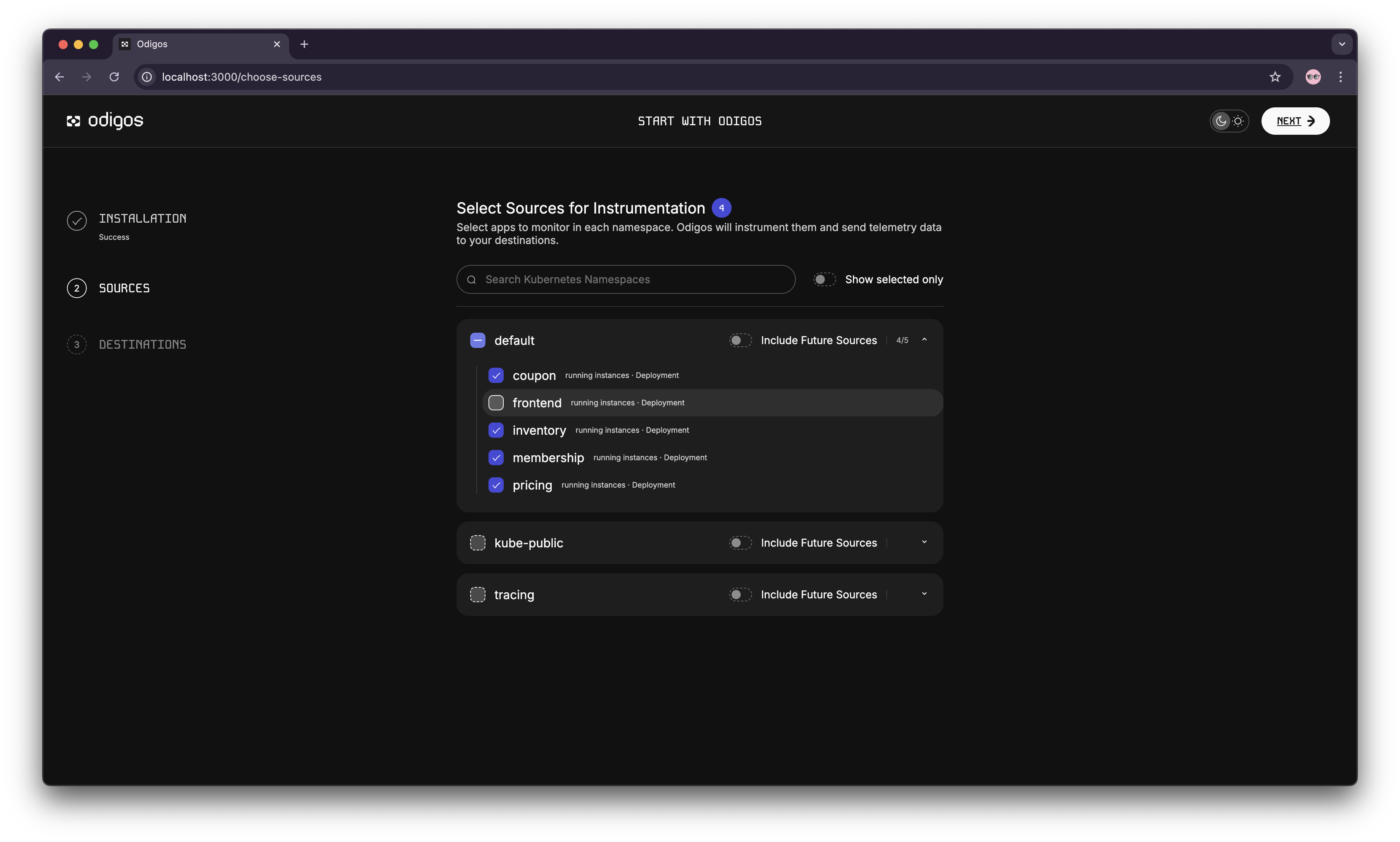 Works on any application